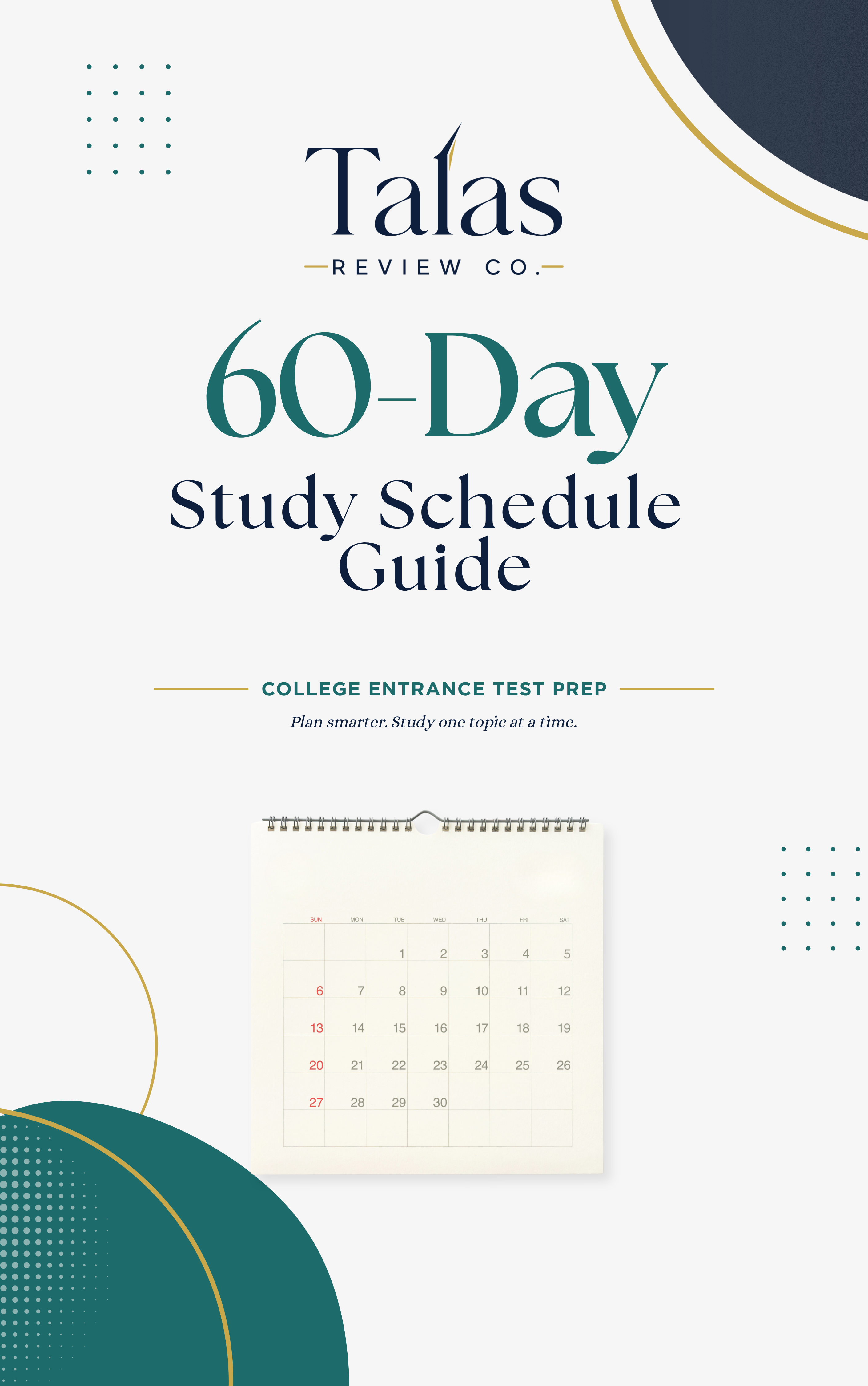 60-Day Study Schedule