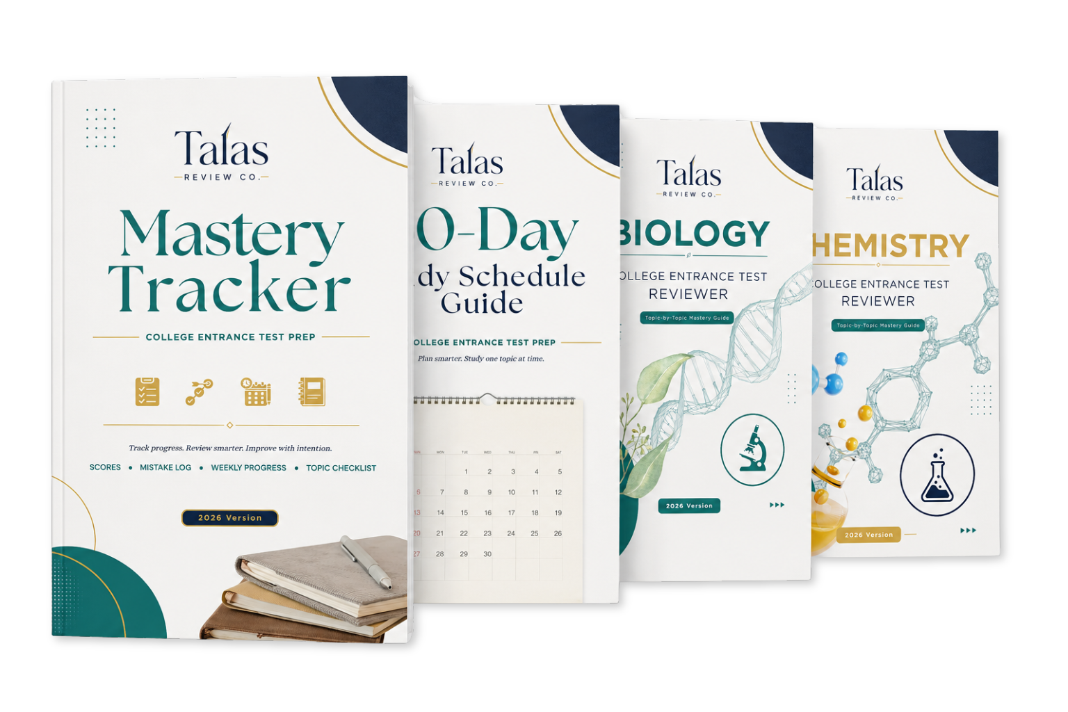 Talas Review Kit — 2 books and a planner
